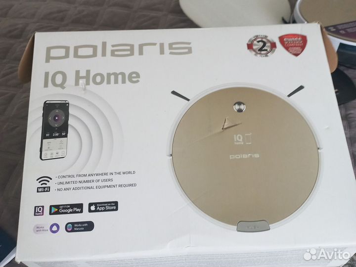 Робот пылесос Polaris pvcr 0735 WI FI