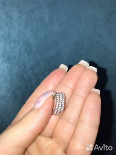 Серебряные серьги