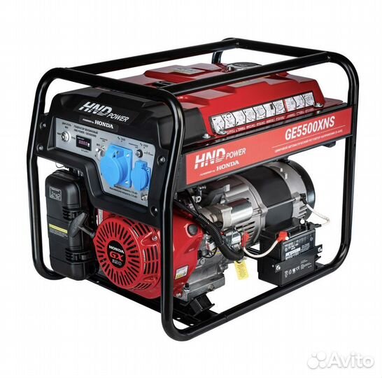 Бензиновый генератор 5.5 кВт Honda