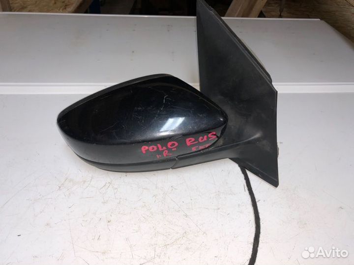 Зеркало правое Volkswagen Polo седан RUS 2012