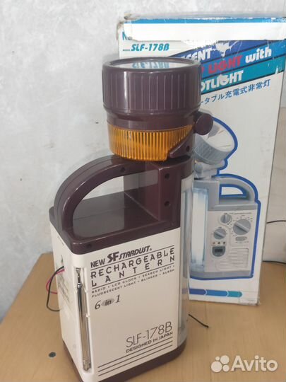 Фонарь кемпинговый с радио