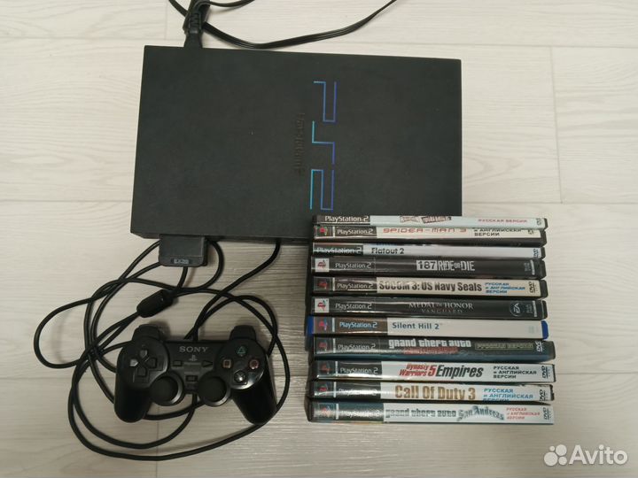 Sony playstation 2 PS2 fat чипованная