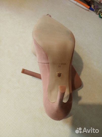 Туфли женские 38 размер замшевые