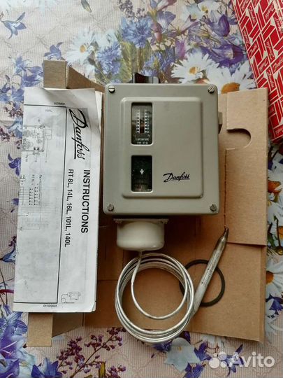 Реле температуры Danfoss RT-8L 17L0001