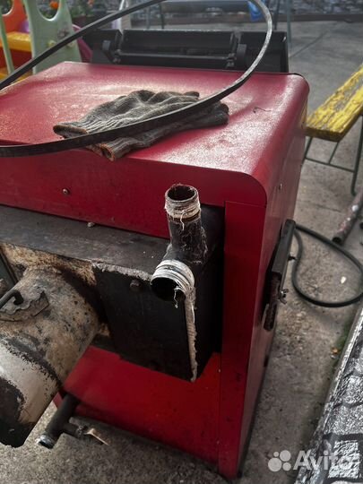 Твердотопливный котел длительного горения бу