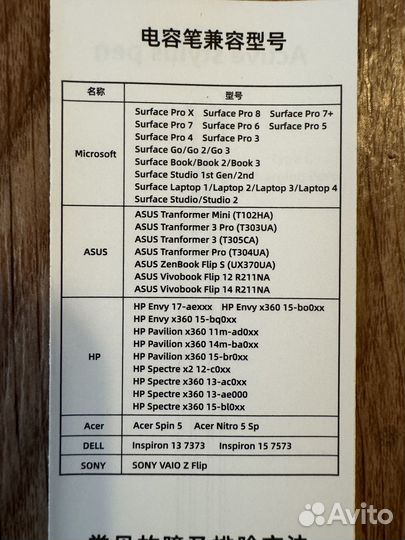 Стилус Superfine Nib Active емкостный