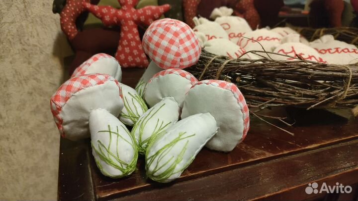 Елочные игрушки ручной работы