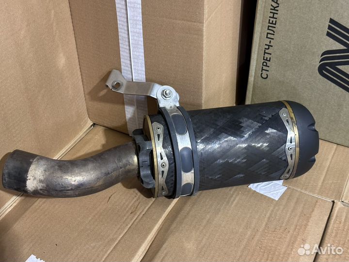 Банка глушителя прямоток