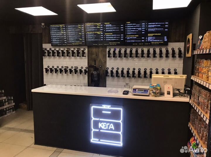 Продавец в магазин разливных напитков