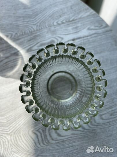 Ваза для фруктов салатник хрусталь