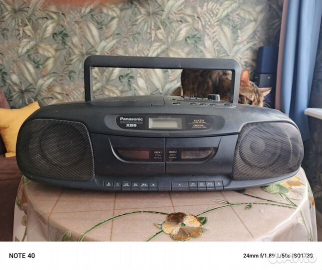 Кассетная магнитола panasonic
