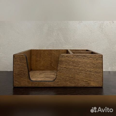 Салфетница деревянная органайзер