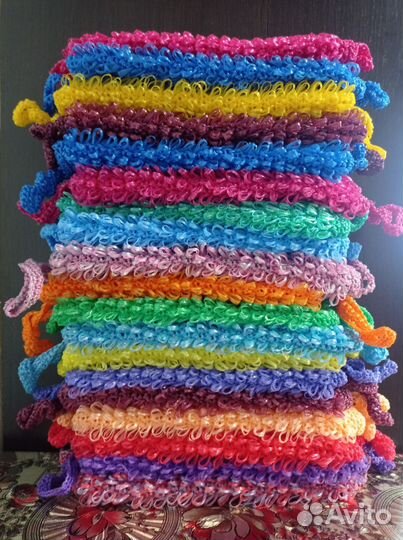 Мочалка ручной работы