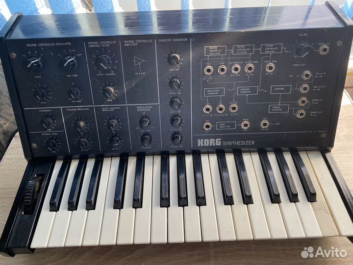 Аналоговый синтезатор korg MS-10