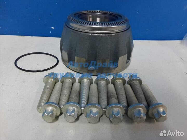 Ступица оси SAF skrb 9019 9022 в сборе