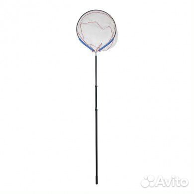 Подсак круглый, ручка-теле. голова-60см+руч-3м