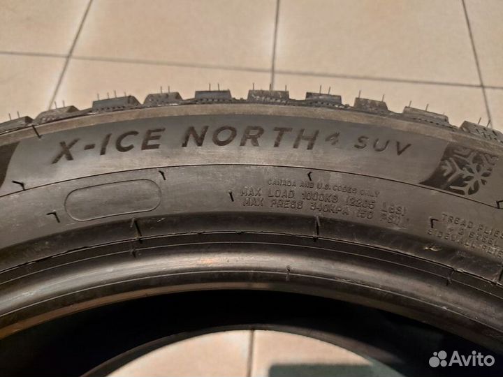 Michelin X-Ice North 4 SUV 305/40 R20 и 275/45 R20