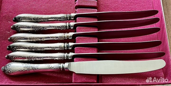 Мельхиор Новые ножи столовые Зиш Классик