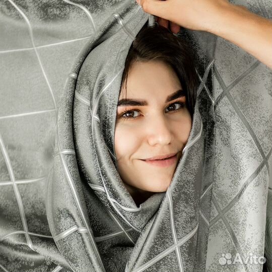 Портьеры жаккард Леман шторы занавески