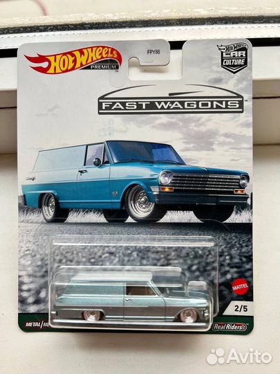 Hot wheels chevrolet nova wagon