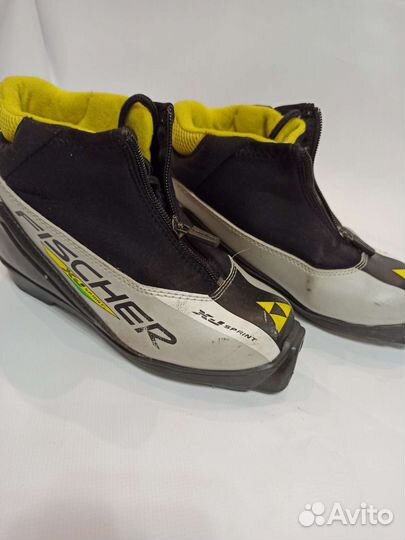 Лыжные ботинки fischer 34