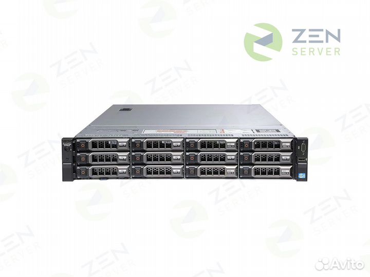 Dell R730xd Rx30 12LFF/2хE5-4669 v3/2х8Gb2133