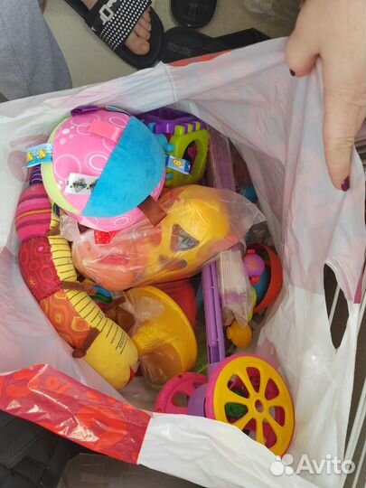 Игрушки пакетом на 1-2 года