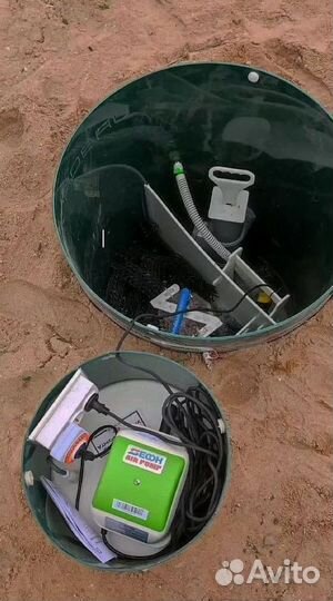 Септик Аквалос. Установка под ключ