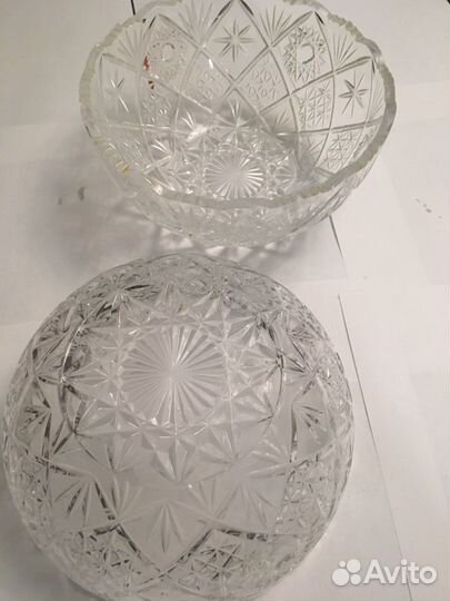 Хрустальная салатница