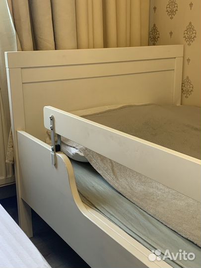 Набор) Кровать трансформер +матрас +наматрасник)