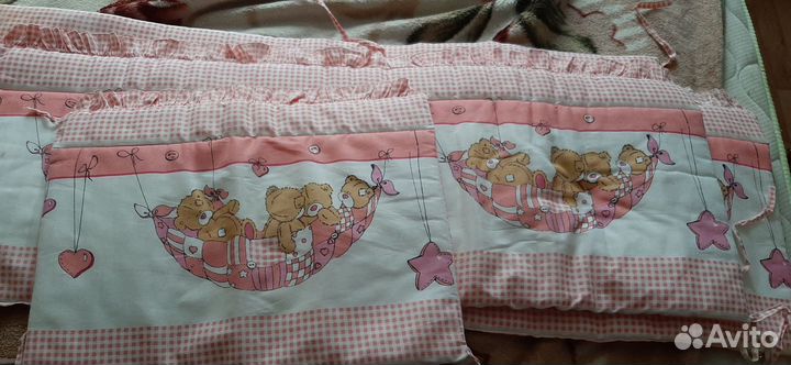 Бортики в кроватку