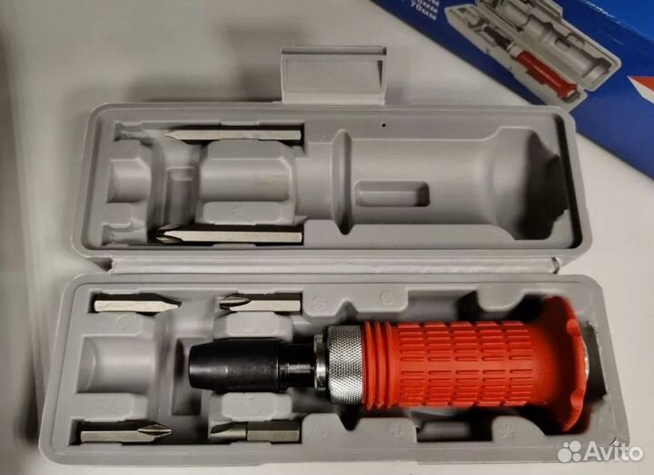 Ударная отвёртка 6 предметов