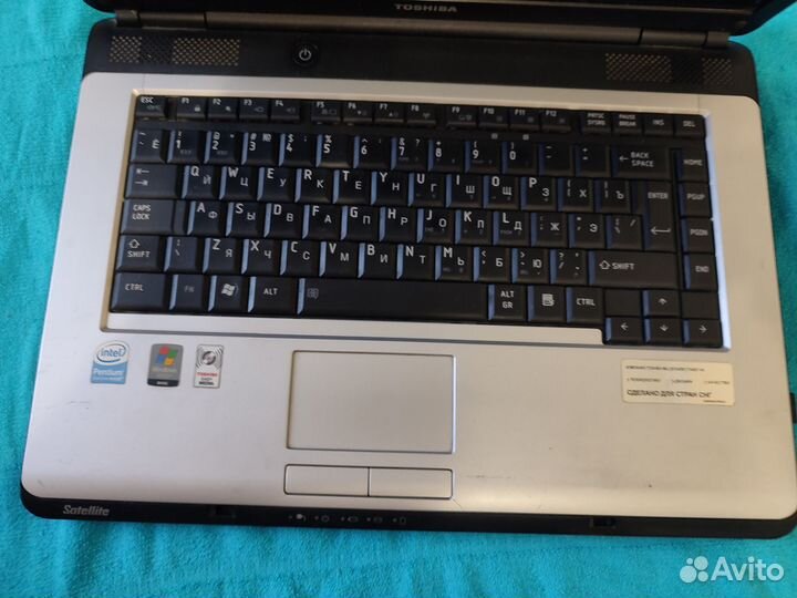 Ноутбук Toshiba satellite l300