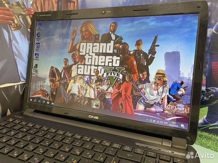 Игровой Ноутбук 2 видеокарты/i3/6gb/SSD