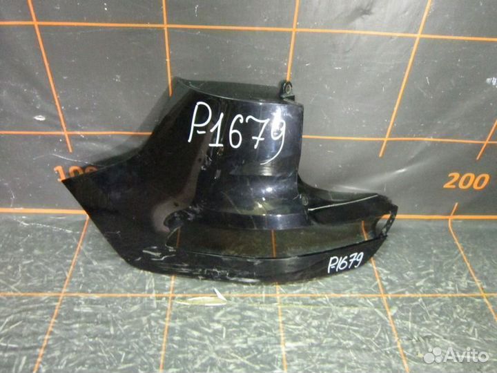 Бампер задний левая часть - Kia Sportage 3