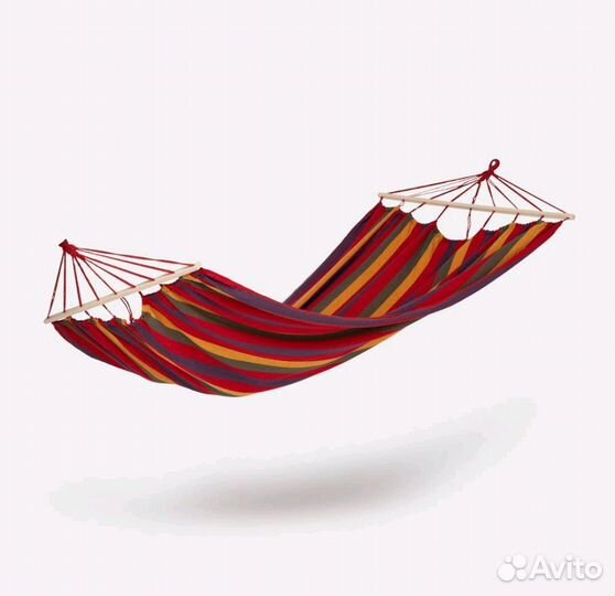 Гамак двухместный новый подвесной садовый