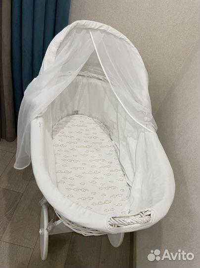 Люлька колыбель плетеная
