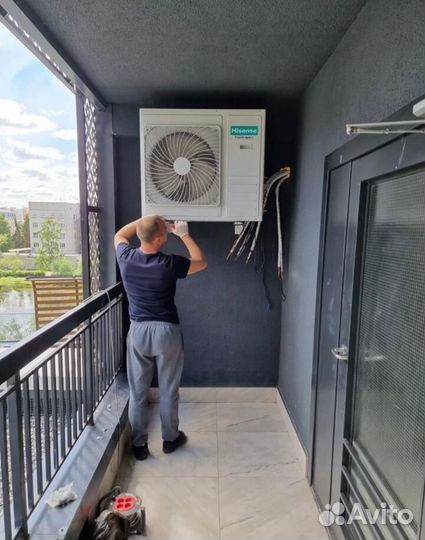 Установка кондиционеров