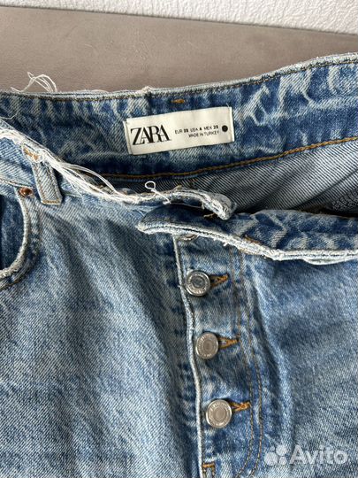 Джинсы zara 38