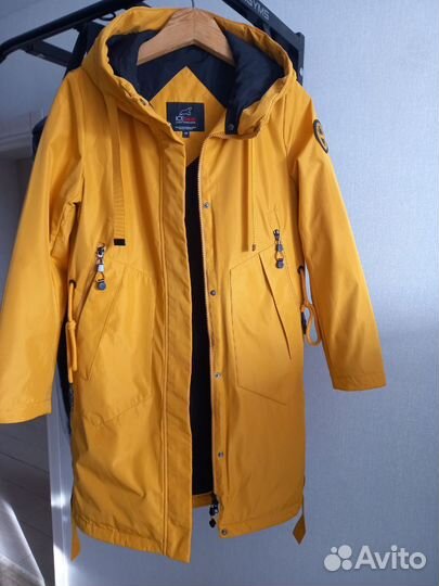 Куртка парка женская утепленная 44 размер