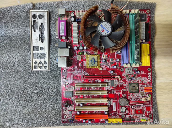 Ms 6702e MSI K8T NEO2 + AMD Athlon 64 3000+ 512mb