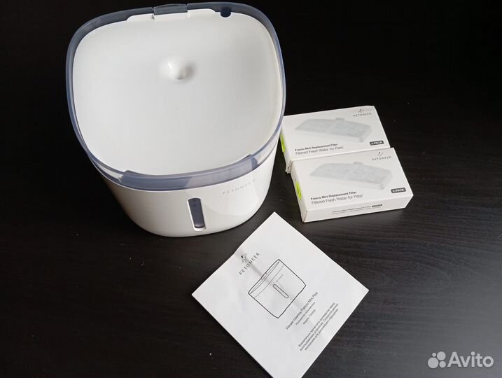 Умная поилка для кошек Petoneer Fresco + 2 фильтра