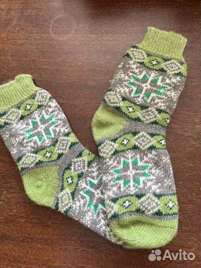 Носки шерстяные женские