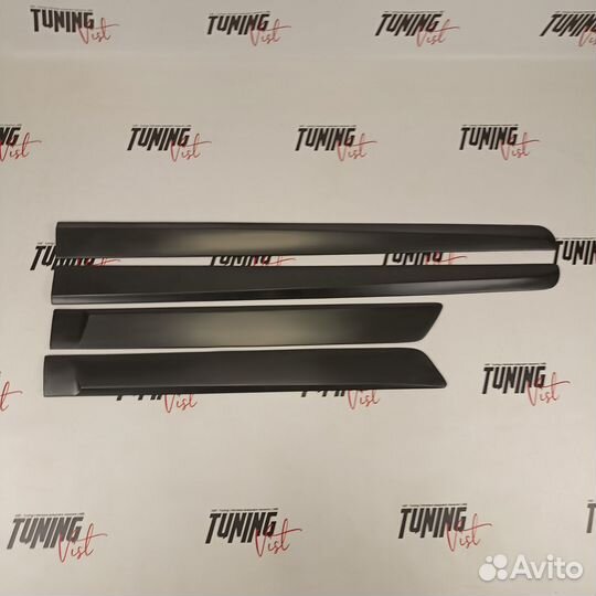 Юбка переднего бампера Калина 1