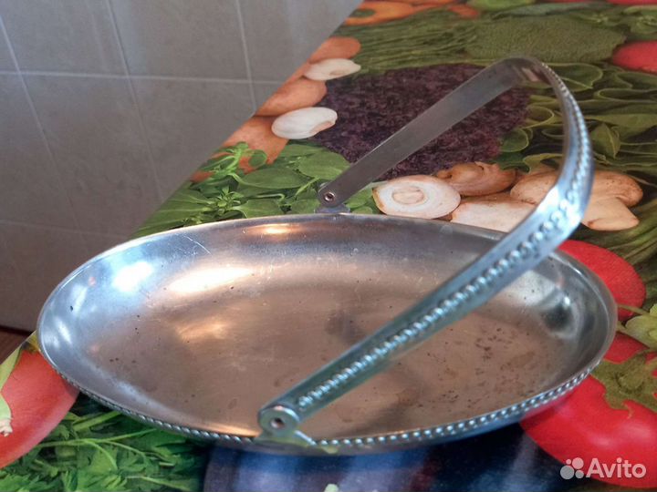 Конфетница мельхиор СССР