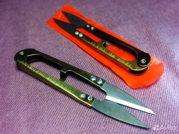 Ножницы кусачки для рыбака и портного нержав сталь