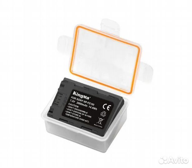 Аккумулятор Kingma NP-FZ100, с защитным кейсом