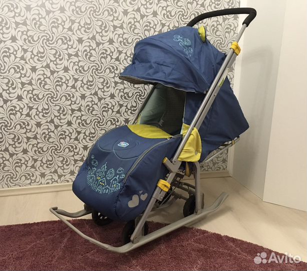 Санки-коляска Nika 7