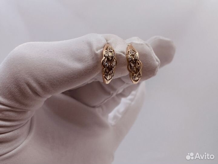 Пара серёг 585 пробы. Рассрочка