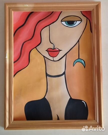 Картина абстракция 